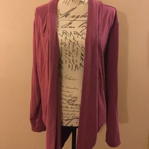 Dusty rose cardigan